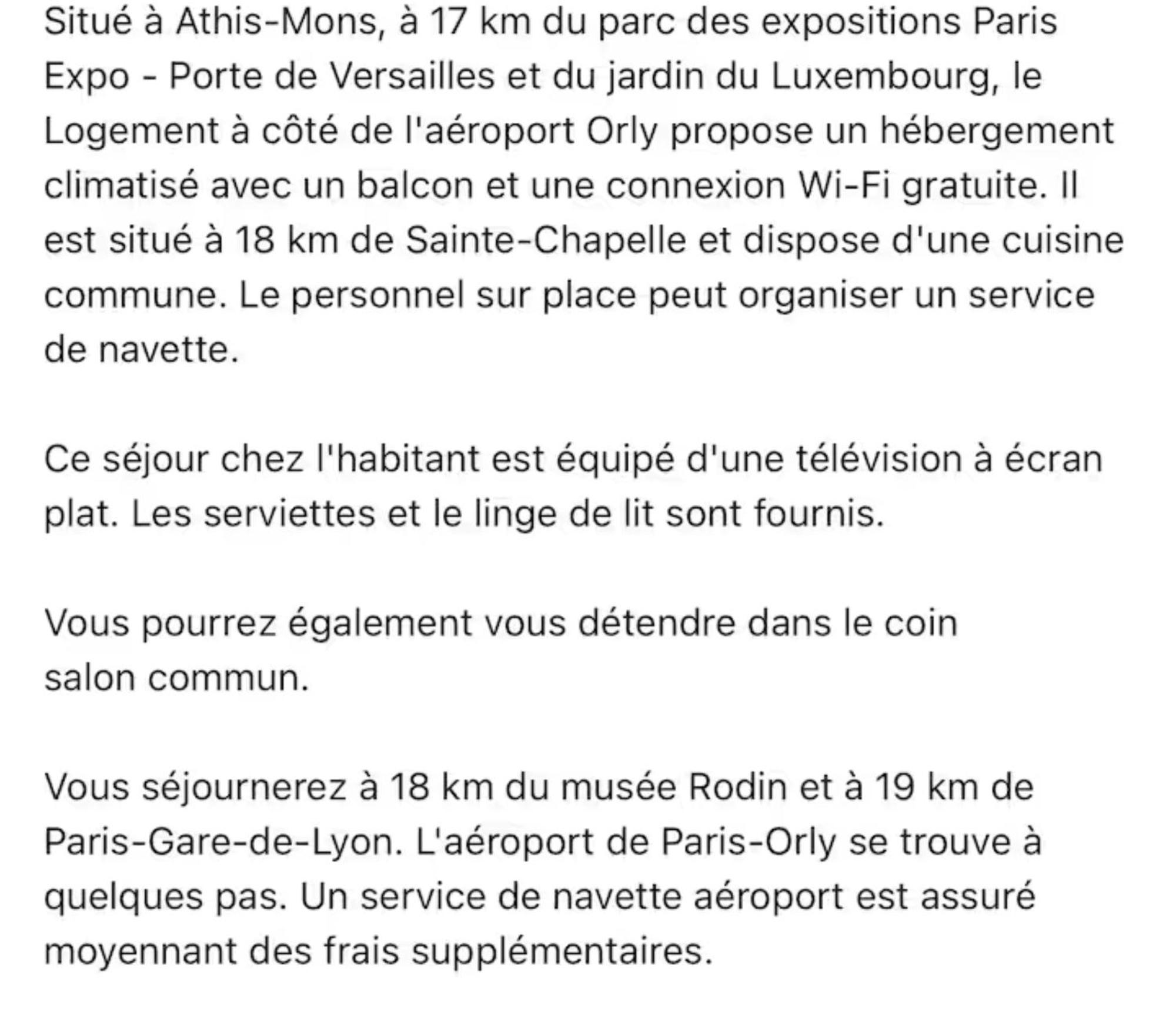 A 10 Mins D'Aeroport D'Orly Logement Lumineux Chaleureux Athis-Mons Eksteriør bilde